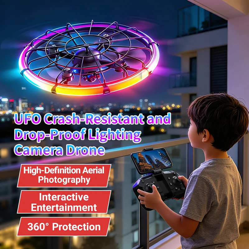 Drone Gimbal Brushless - Drone RC JJRC H145 UFO com