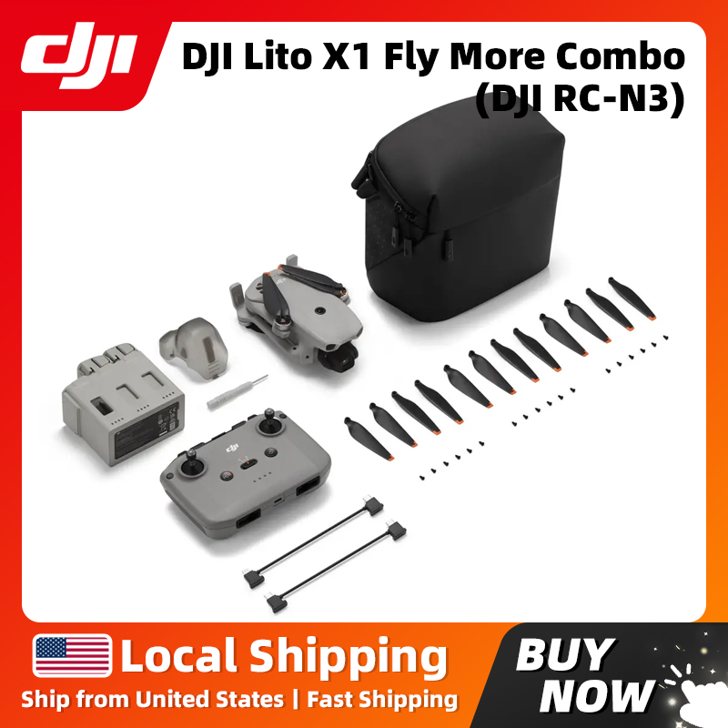 DJI Lito X1 Fly More Combo (DJ - Drone Gimbal 3 Axis avaliação e preço