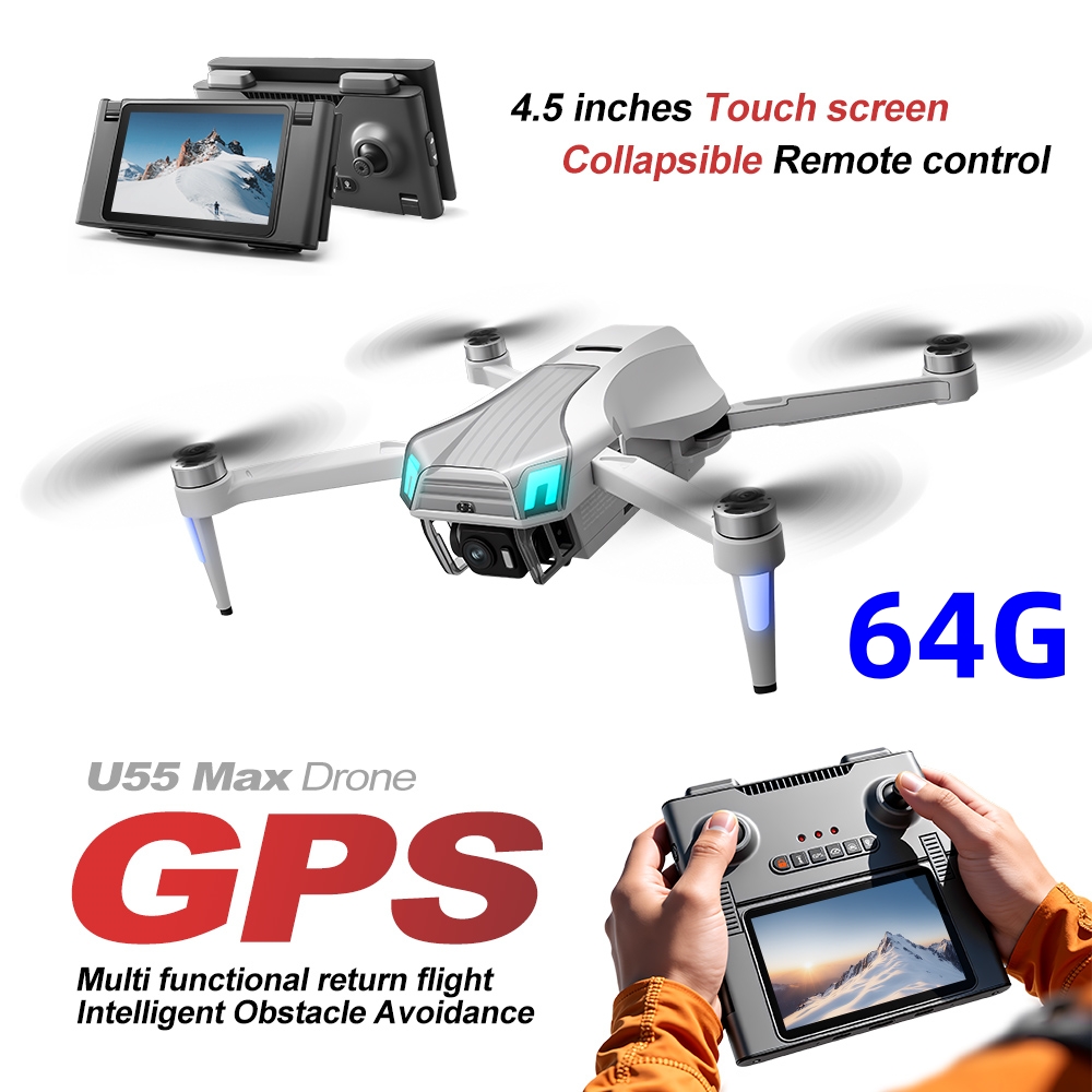 Drone Profissional NCZOBOE U55 - Drone Gimbal 2 Axis avaliação e preço